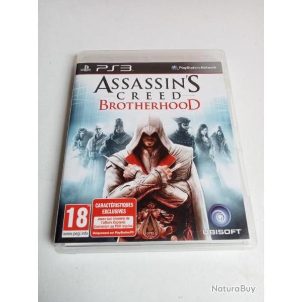 assassin's creed brotherhood  avec notice sur ps3 super tat