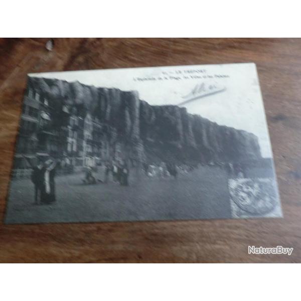 cp le tr�port l esplanade de la plage