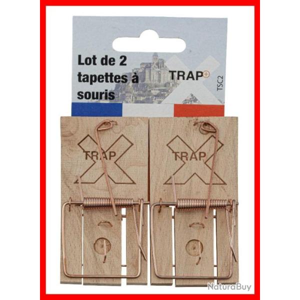 TAPETTE A SOURIS EN BOIS, LOT DE 2