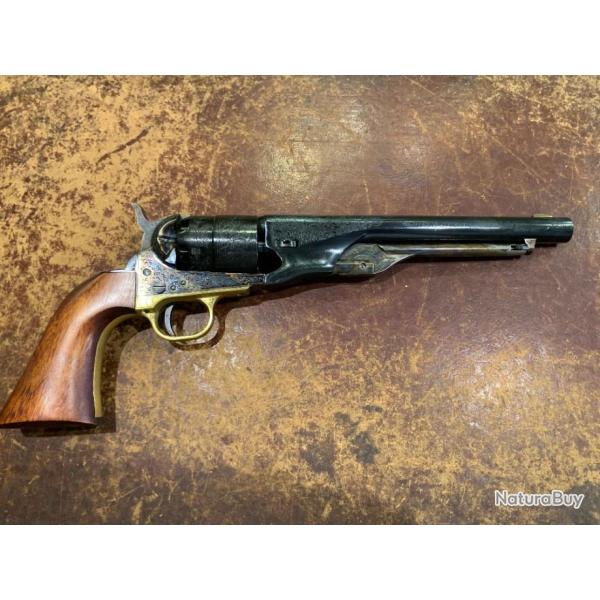 Colt 1860 Army Pietta, mod�le grav� "Liberty Union", calibre 44, neuf dans sa graisse d'origine