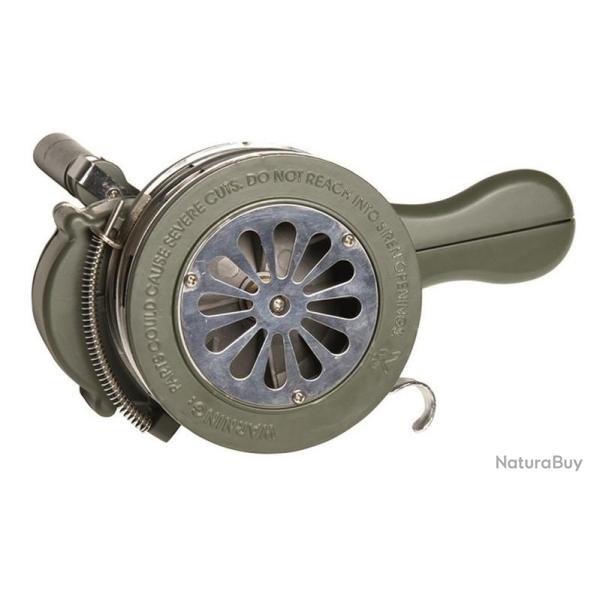 Sir�ne manuelle � manivelle