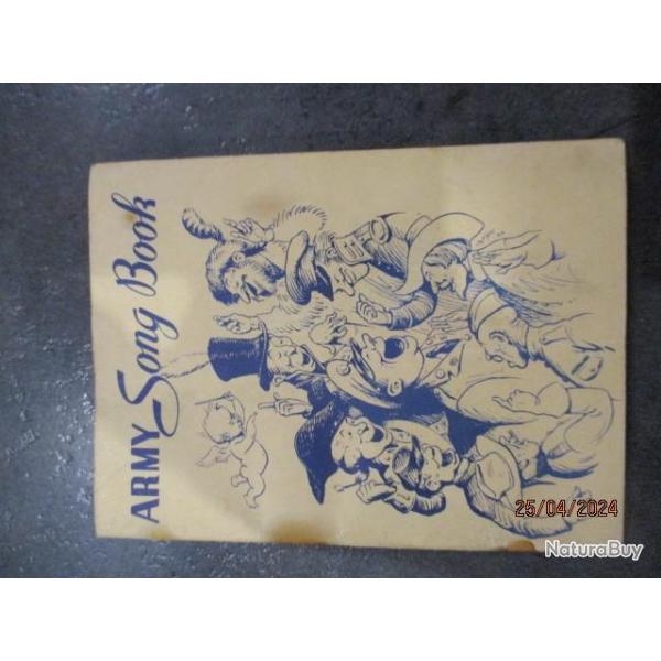 Army song book , �dition 1941 !