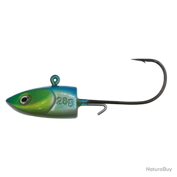 T�te Plomb�e VT Jig Head SCRATCH TACKLE Blue Bronze 3.5g - 2/0