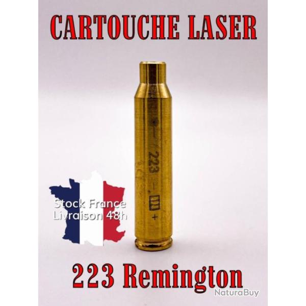 Cartouche laser de r�glage calibre 223 Remington avec piles - Envoi rapide depuis la France