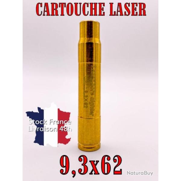 Cartouche laser de r�glage calibre 9,3x62 avec piles - Envoi rapide depuis la France