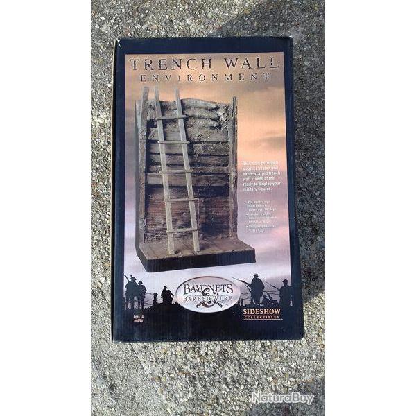 Diorama 1/6 eme de Tranch�e - Bayonets and Barbed Wire - Sideshow