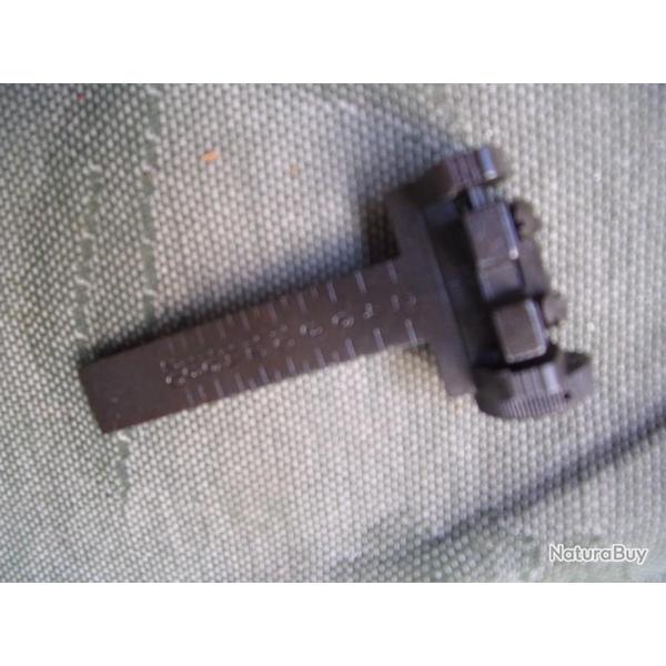 planchette de hausse mitrailleuse franaise AA 52 ou ANF1