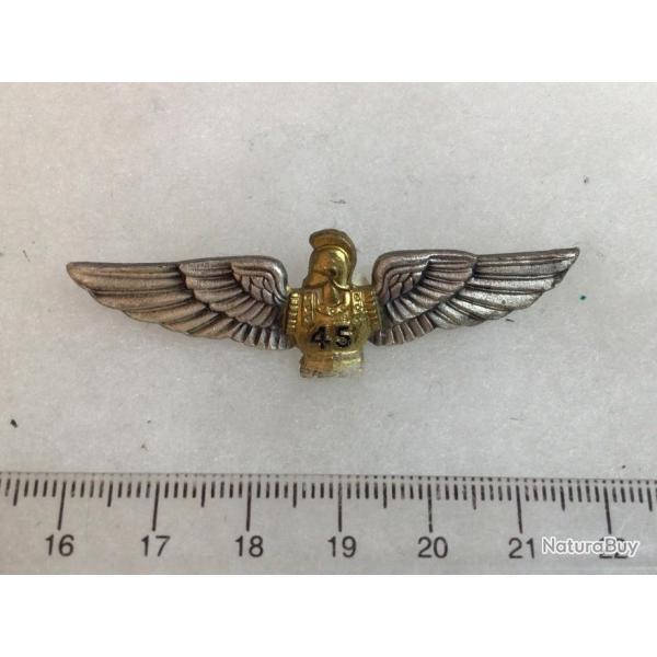 FRANCE GENIE MILITAIRE Insigne 45� R�giment du G�nie de l'air DP 1265
