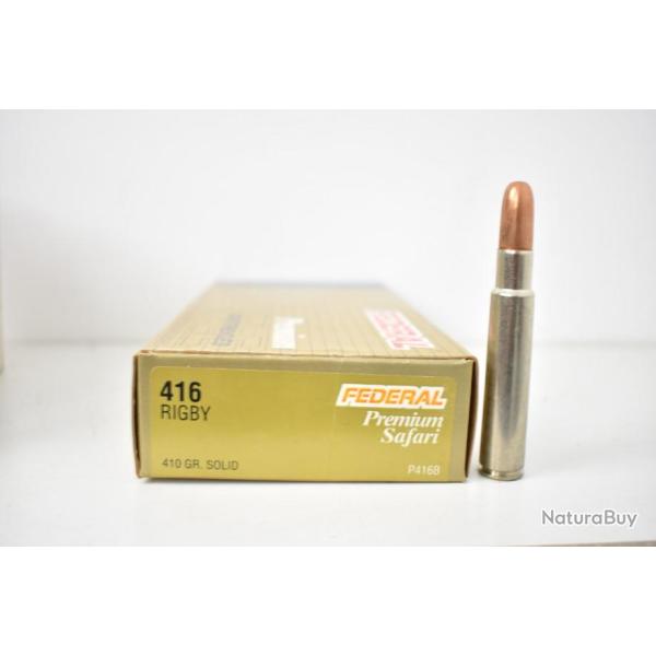 Desto 25! 1 Boite de Balles Federal 416 Rigby