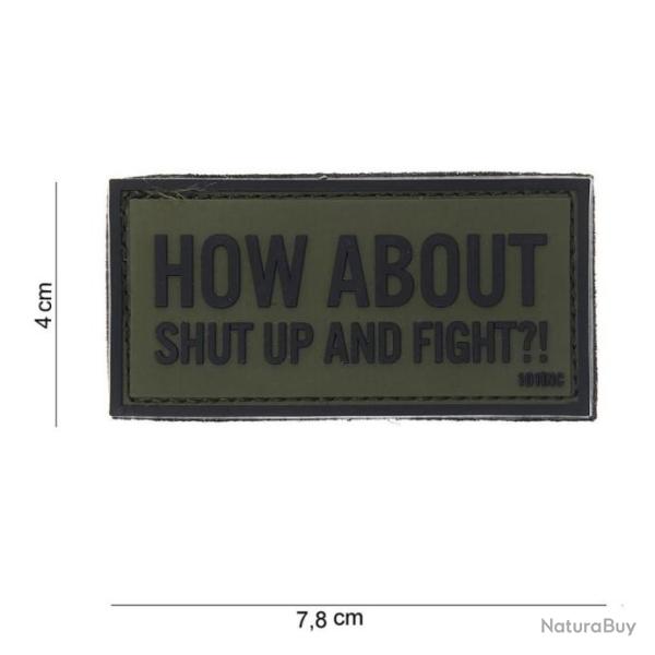 Patch 3D PVC How about vert | 101 Inc (0001 0895)