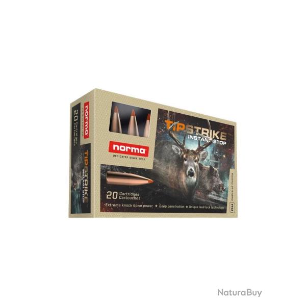 20 CARTOUCHES NORMA 8X68S 180GR TIPSTRIKE