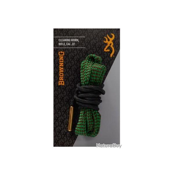 Cordon de nettoyage BROWNING fusil cleaning worm cal.22