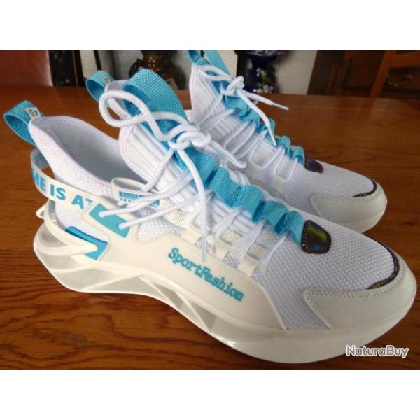 T- BELLES CHAUSSURES DE PROMENADES + AUTRES: SOUPLES ET CONFORTABLES: TYPE BASQUETTES + AMORTISSEURS