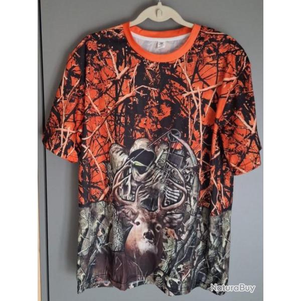 t-shirt imprim� 3D, archer