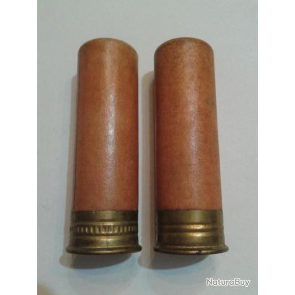 2 anciennes Cartouches US Calibre 16 Winchester Ranger et Western XPERT WW2