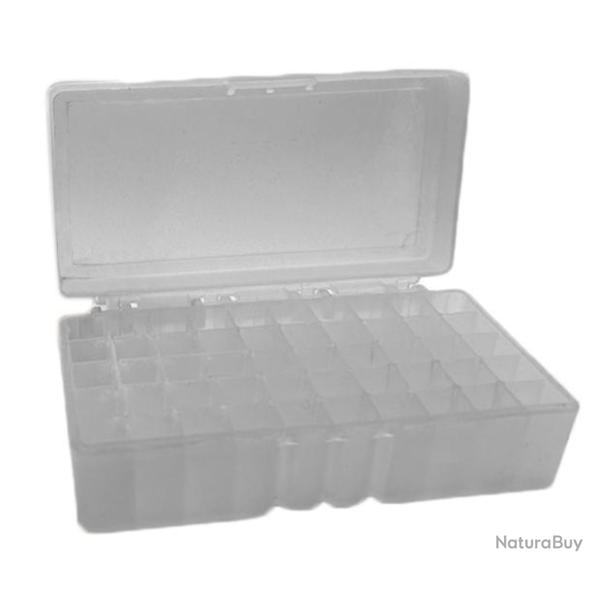 Boite Rangement Blanc Cal 9mm  Max 50 Rondes