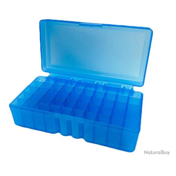 Boite Rangement Bleu Cal 9mm  Max 50 Rondes