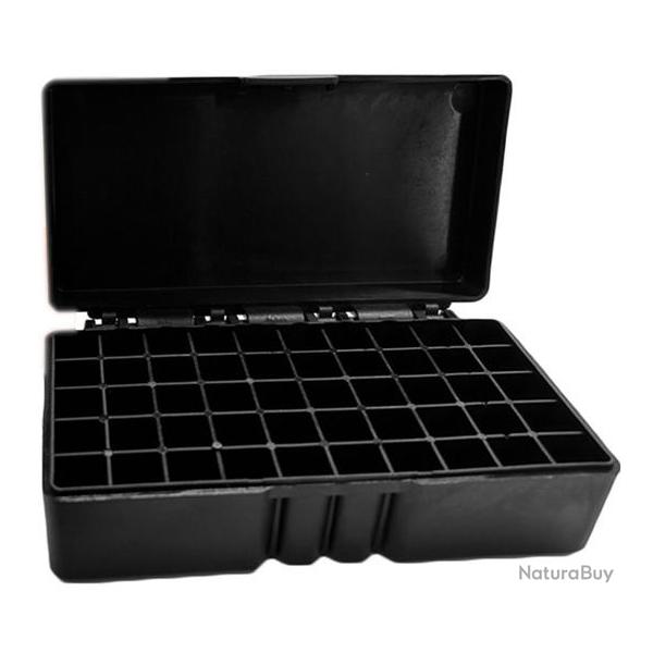 Boite Rangement Noir Cal 9mm  Max 50 Rondes