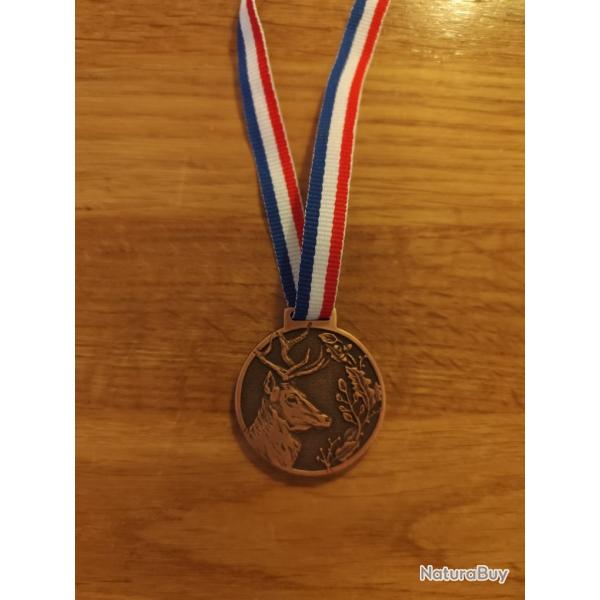 M�daille cotation troph�e cerf �chelon bronze(nouveau mod�le)