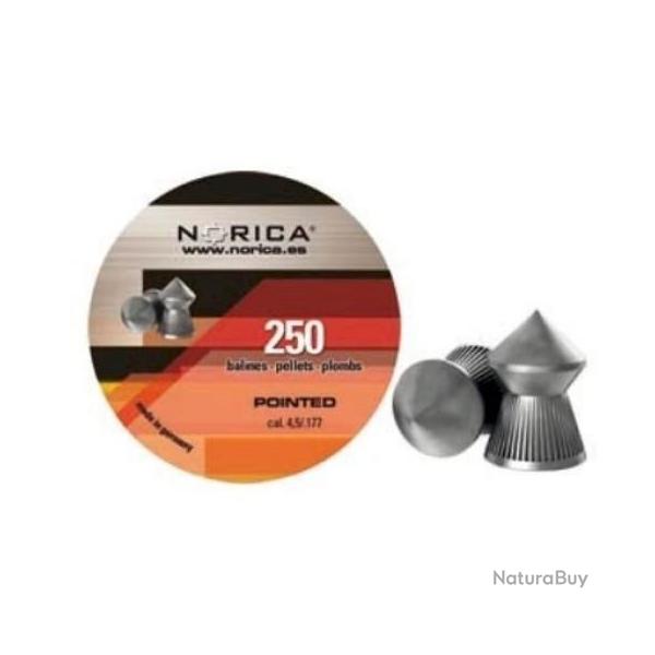 Plombs NORICA Pointue cal.4.5 par 750