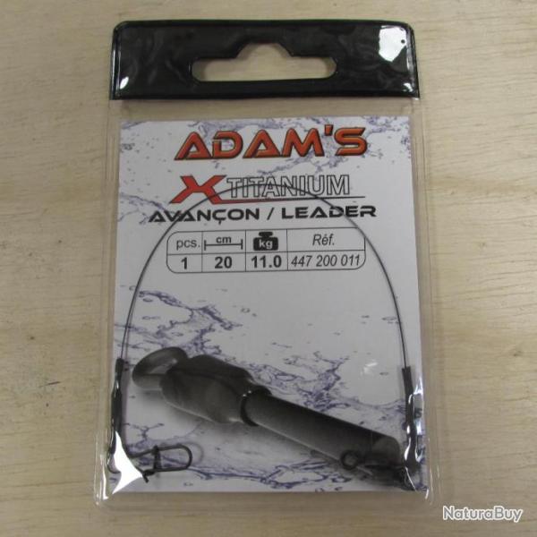 Avan�on titanium de marque ADAM'S, r�sistance 11 kg