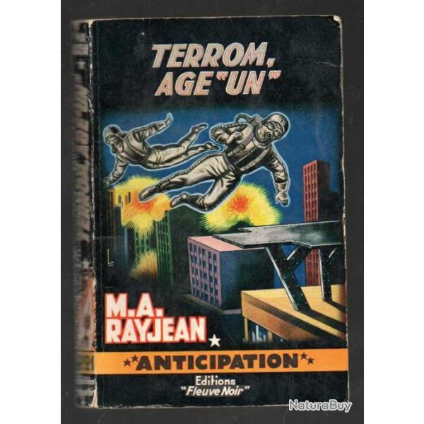 terrom age un de m.a.rayjean  anticipation science fiction fleuve noir