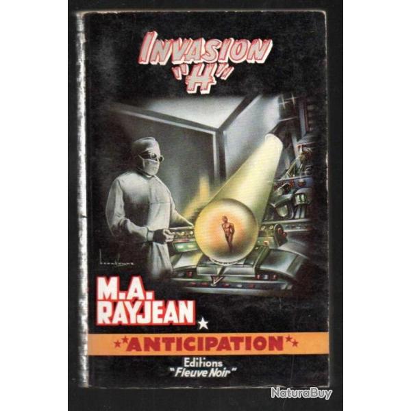 invasion h de m.a.rayjean  anticipation science fiction fleuve noir