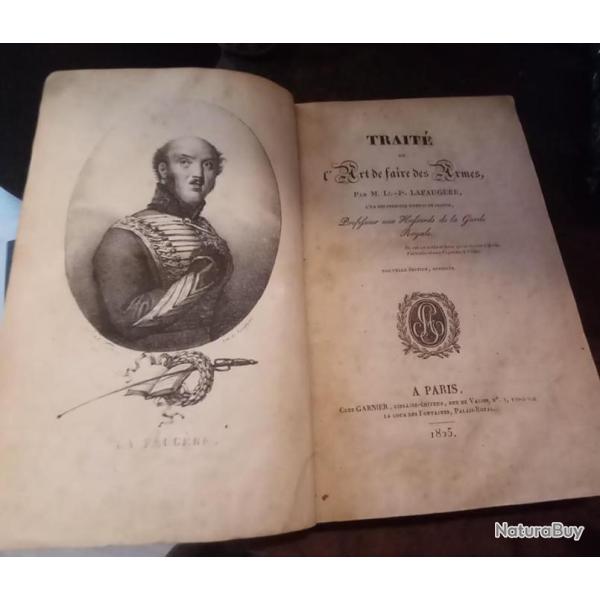 1825 - Trait de l'art des armes de Justin Lafaugre