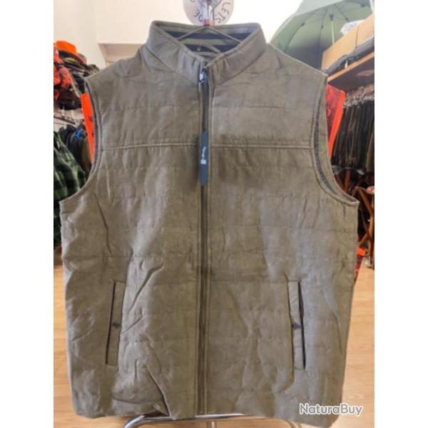 Gilet de chasse STAGUNT BUCK VEST Taupe Taille XL
