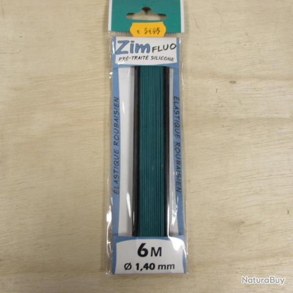 Elastique roubaisien AUTAIN ZIM Fluo, 6 m, diam�tre 1,40 mm