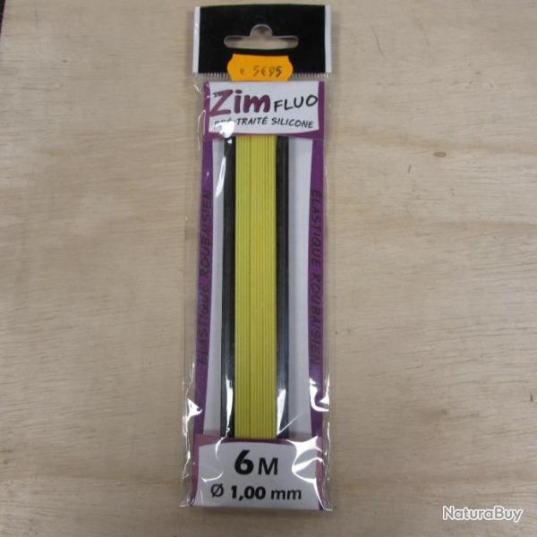 Elastique roubaisien AUTAIN ZIM Fluo, 6 m, diam�tre 1,00 mm