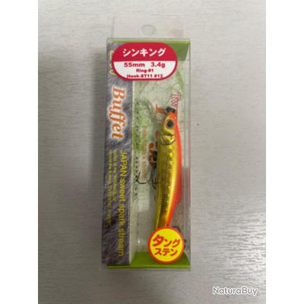 !! LEURRE TACKLE HOUSE TW BUFFET S55 NO.3