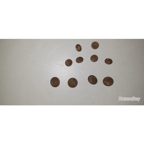 Lot boutons militaires(2)