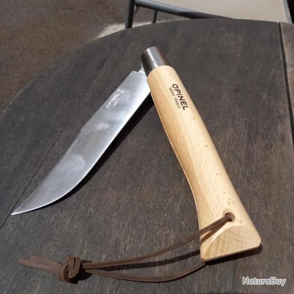 GEANT Couteau OPINEL N 13 INOX Manche en H�TRE