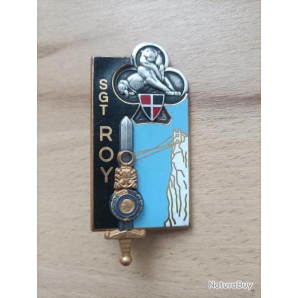 Insigne 80 Promotion GQSO EAI " Sgt ROY " - 35 Rgiment d' Infanterie