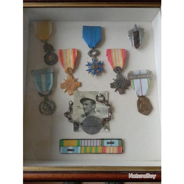 Cadre d'un combattant en Extr�me-Orient.