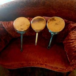 Casseroles en cuivre