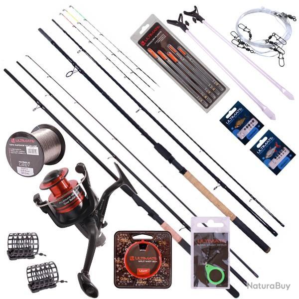Ensemble P�che Canne Pack Complet Moulinet Bas de Ligne Ultimate