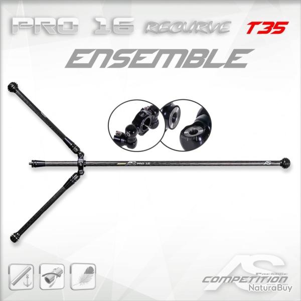 ARC SYSTEME - Ensemble Pro 16 Recurve S 35 mm