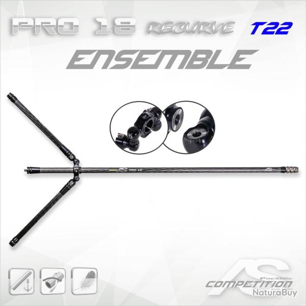 ARC SYSTEME - Ensemble Pro 18 Recurve M 22 mm