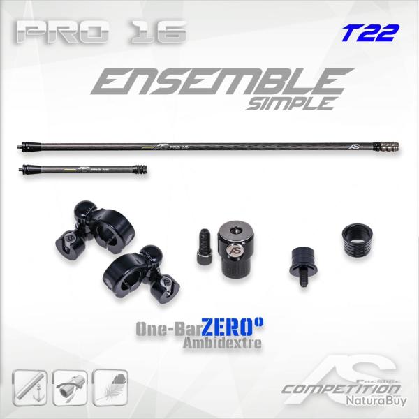 ARC SYSTEME - Ensemble Pro 16 Z�ro Simple S 22 mm