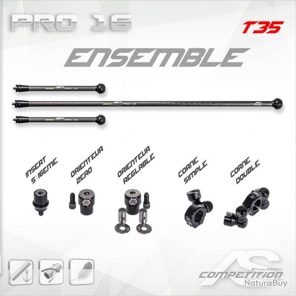 ARC SYSTEME - Ensemble Pro 16 R�glable Double M 35 mm