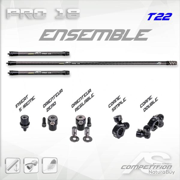 ARC SYSTEME - Ensemble Pro 18 5/16 Double L 22 mm