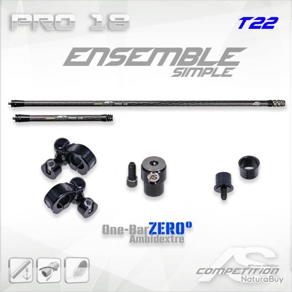 ARC SYSTEME - Ensemble Pro 18 Zro Simple M 22 mm