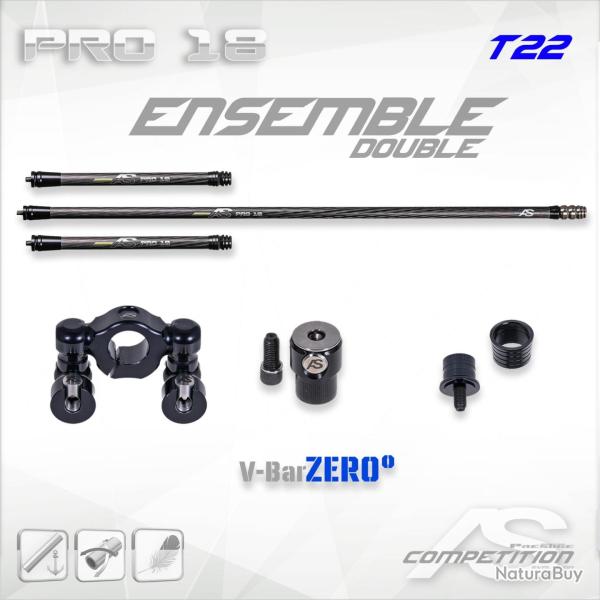 ARC SYSTEME - Ensemble Pro 18 Double 0 M 22 mm