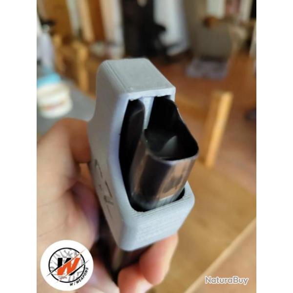 CZ  CALIBRE 45 ACP  - Chargette, speed loader noir pour chargeur CZ calibre 45 ACP - Print 3D
