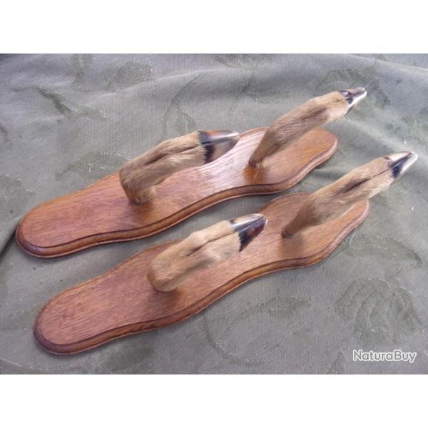 ratelier porte fusil pour 2 armes longues