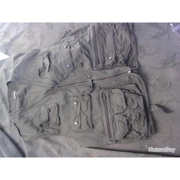 gilet pche chasse taille L