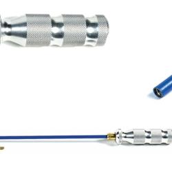 Baguette nettoyage professionnelle acier LUXE roulements bille pour arme de poing