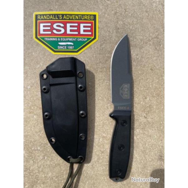 Couteau ESEE Model 4 � DOUBLE TRANCHANT